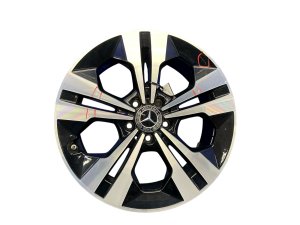 2024-2025 Mercedes-Benz GLA250 Black 18x7.5 Twin 5-Spoke Machined Black Alloy Wheel (Used OEM)
