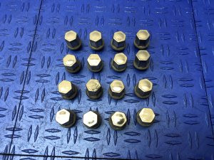 2017-2023 Jaguar F-Pace 16-Piece Alloy Wheel Lug Nut Set (Used OEM)