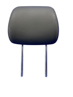 2022-2025 Genesis GV70 Black Seat Leatherette Headrest - Front, Left (Driver) (Used OEM)