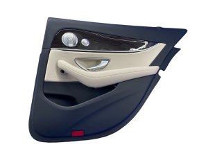 2017-2023 Mercedes-Benz E500 Beige Door Interior Trim Panel - Rear, Right (Passenger) (Used OEM)