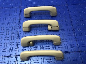 2017-2020 Genesis G80 Beige Interior Roof Grab Handle Set (Used OEM)