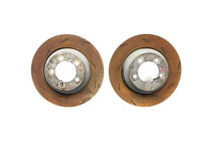 2017-2025 Porsche Panamera Slotted Disc Brake Rotor Set - Rear, Right (Passenger) (Used OEM)