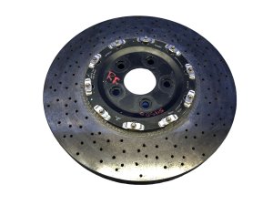 2013-2014 Jaguar XK Carbon Ceramic Brake Rotor - Rear (Used OEM)