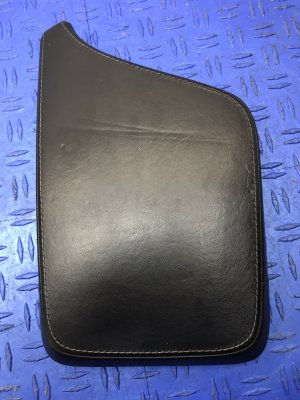 2017-2020 Volvo S90 Charcoal (Black) Center Console Armrest Lid (Used OEM)