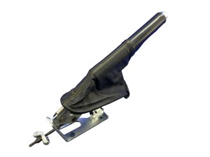 2008-2015 Audi R8 Black Emergency Parking Brake Lever with Bracket (Used OEM)