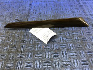 2014-2016 Maserati Quattroporte Door Wood Trim Panel Cover Moulding - Front (Used OEM)