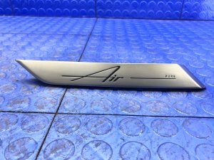 2022-2024 Lucid Air Silver Trim Logo Plate (Used OEM)