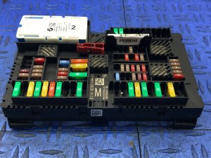 2017-2019 BMW 528i Power Distribution Fuse Box Control Module - Rear (Used OEM)