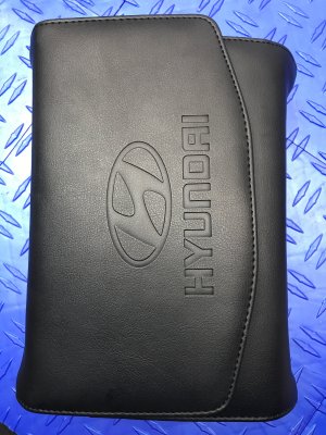 2018-2019 Hyundai Sonata Owners Manual Booklet Set with Leather Case (Used OEM)