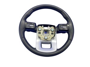 2024-2025 Hyundai Santa Fe Black Leather Steering Wheel - Front (Used OEM)