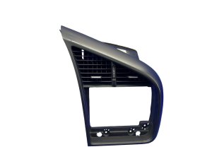2008-2015 Audi R8 Black Center Air Conditioning and Heater Vent with Radio Rim - Front (Used OEM)