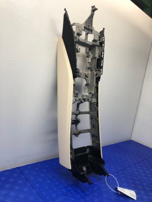 2017-2023 Porsche Panamera Beige Center Console Trim Panel Bezel - Front (Used OEM)