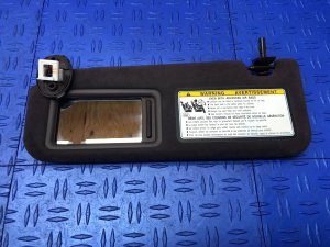2018-2022 Lexus LS500 Brown Ultrasuede Sun Visor - Front, Left (Driver) (Used OEM)
