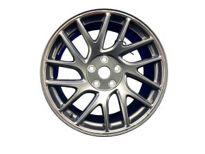  Tesla Model 3 Black 18x8.5 7 V-Spoke Alloy Wheel (Used OEM)
