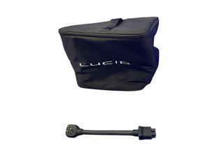 2022-2024 Lucid Air Black Mobile Charging Cable Storage Bag (Used OEM)