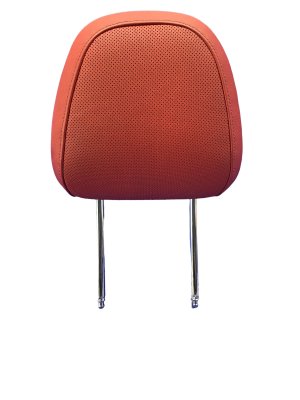 2020-2026 BMW M8 Red Seat Leather Headrest - Front, Left (Driver) (Used OEM)