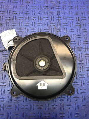 2017-2022 Genesis G90 Center Package Tray Subwoofer Speaker - Rear (Used OEM)