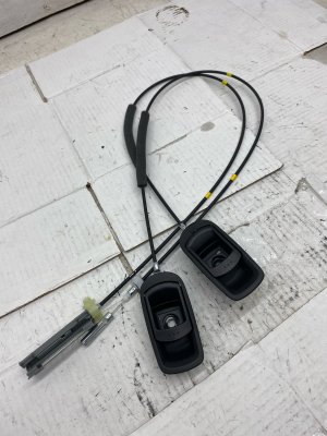 2023-2025 Mazda CX-50 Seat Recline Fold Down Release Handle and Cable Set - Rear (Used OEM)