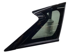 2019-2025 INFINITI QX50 Chrome Quarter Glass with Dark Chrome Trim - Rear, Right (Passenger) (Used OEM)