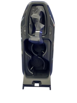2025-2026 Kia K4 Black Center Console Gear Shift Trim Cover Panel with Shifter Knob - Front (Used OEM)