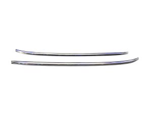 2022-2025 Genesis GV70 Chrome Roof Luggage Rack Side Rail Set (Used OEM)