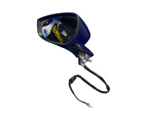 2020-2025 Mazda CX-30 Black Power Heated Manual Fold Door/Side View Mirror - Front, Left (Driver) (Used OEM)