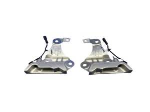 2011-2015 Audi R8 Soft-Closing Hinge Support Mount Bracket Set - Front (Used OEM)