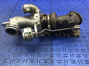 2016-2023 Mercedes-Benz C280 Turbocharger with Exhaust Manifold (Used OEM)