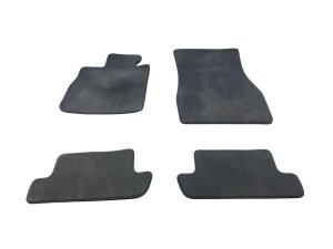 2019-2025 BMW M850i xDrive Black Front and Rear Carpet Floor Mat Set (Used OEM)