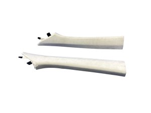 2020-2022 Genesis G90 Beige A-Pillar Trim Cover Panel Set - Front (Used OEM)