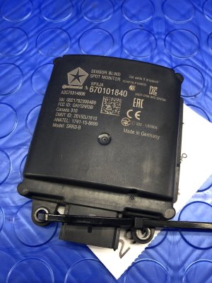 2017-2022 Maserati Ghibli Blind Spot Radar Control Module - Rear (Used OEM)