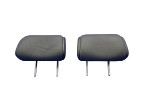 2019-2024 Audi A8 Black Seat Leather Headrest Set - Rear, Right (Passenger) (Used OEM)