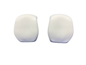 2023-2024 Fisker Ocean White Seat Leatherette Headrest - Front, Right (Passenger) (Used OEM)