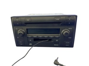 2004-2008 Lamborghini Gallardo Black Radio CD Cassette Stereo Player Assembly - Front (Used OEM)