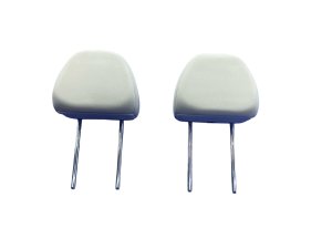2024-2026 Hyundai Sonata Gray Seat Cloth Headrest Set - Front, Right (Passenger) (Used OEM)
