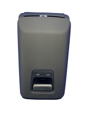 2022-2025 Lucid Air Gray Center Console Storage Compartment Box (Used OEM)