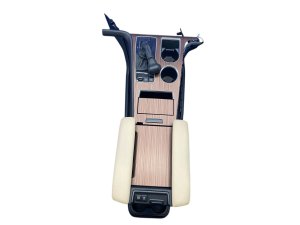 2021-2024 Toyota Sienna Black Center Console Shifter and Cup Holder Trim Panel - Front (Used OEM)