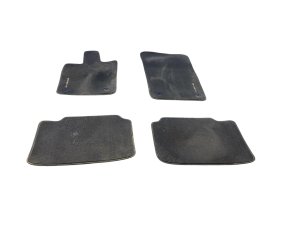 2017-2023 Porsche Panamera Black Front and Rear Carpet Floor Mat Set (Used OEM)