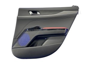 2021-2025 Kia K5 Black Door Interior Trim Panel - Rear, Right (Passenger) (Used OEM)