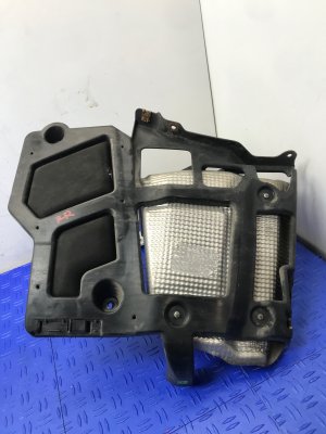 2010-2013 Porsche Panamera Bumper Bracket with Heat Shield - Rear, Right (Passenger) (Used OEM)
