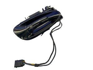 2005-2012 Porsche 911 Black Keyless Entry Exterior Door Handle Assembly - Front, Right (Passenger) (Used OEM)
