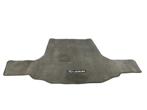 2018-2025 Lexus LS500 Gray Trunk Cargo Carpet Floor Mat - Rear (Used OEM)