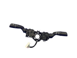 2023-2025 Toyota Sequoia Black Wiper Turn Signal Headlight Combination Switch Assembly with Clock Spring - Front, Right (Passenger) (Used OEM)