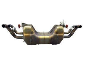 2011-2012 Audi R8 Exhaust Muffler - Rear (Used OEM)