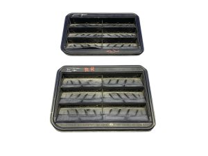 2022-2025 Lucid Air Black Rear Pressure Vent Grille Trim Cover Moulding (Used OEM)