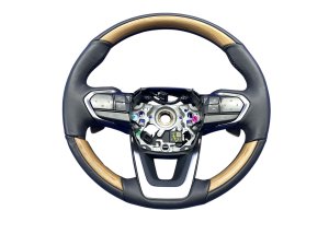 2023-2025 Lexus RX350h Black Heated Woodgrain Steering Wheel - Front (Used OEM)