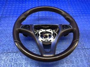 2017-2020 Mercedes-Benz E500 Brown Leather Steering Wheel (Used OEM)