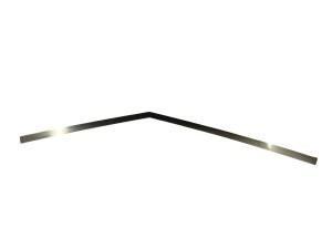 2024-2026 Tesla Cybertruck A-Pillar Steel Cantrail Roof Rail Trim - Front (Used OEM)