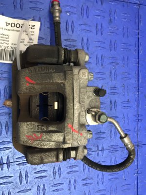 2015-2016 Hyundai Genesis Disc Brake Caliper - Rear, Left (Driver) (Used OEM)