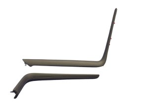 2021-2025 Toyota Sienna Gray Front Center Console Trim Molding Set (Used OEM)